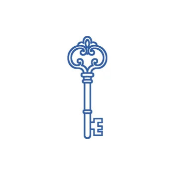 Key, as drawn in the symbol guide