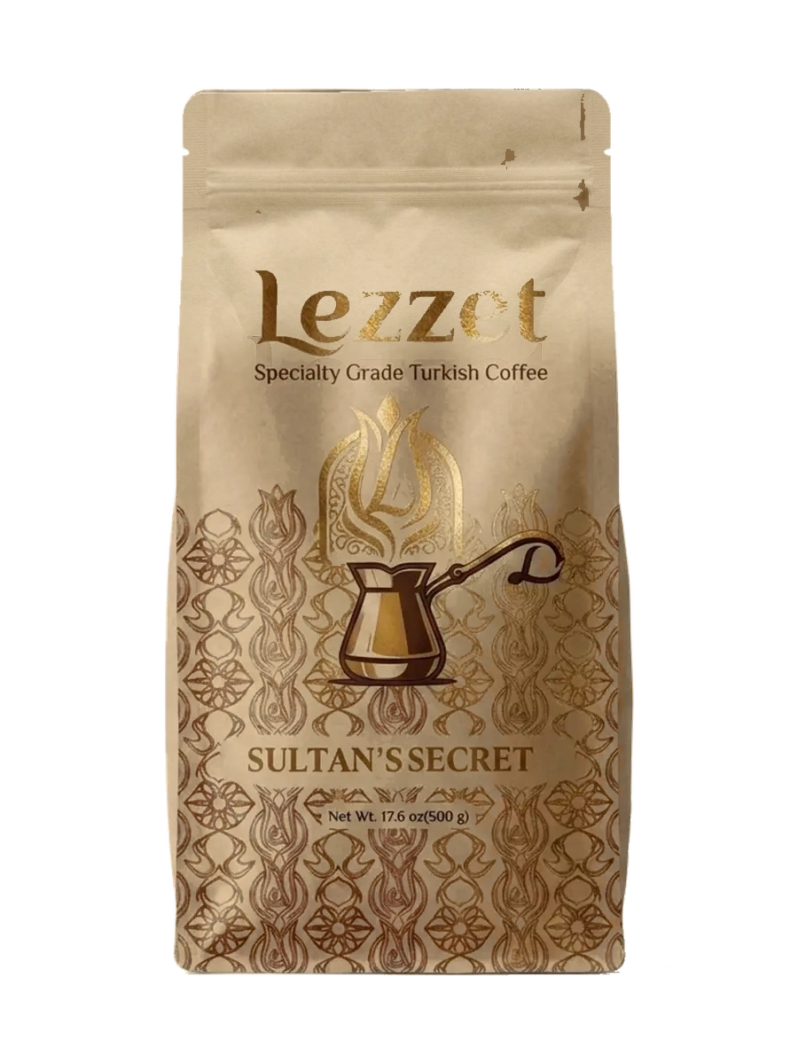 Sultan's Secret 17.6 oz Turkish coffee product bag