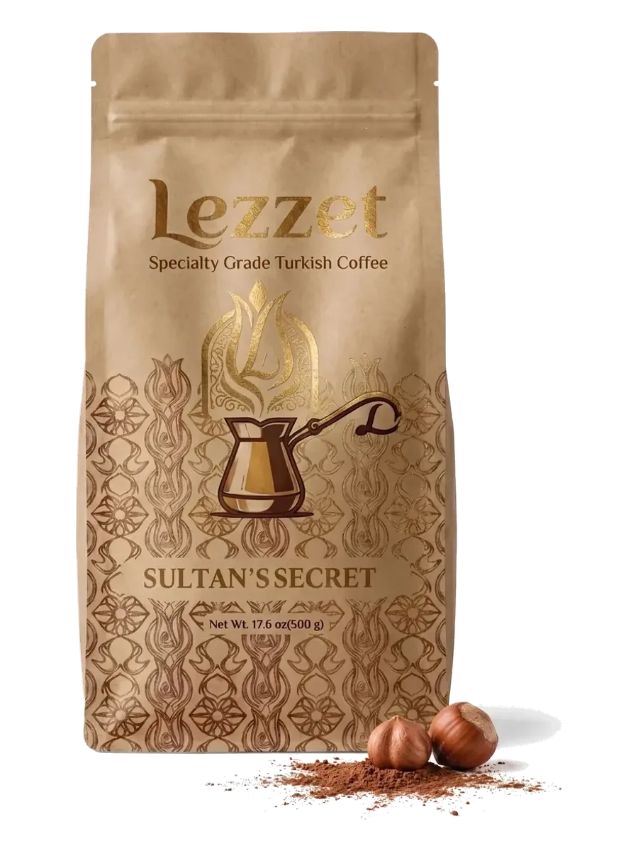 Sultan's Secret 17.6 oz Turkish coffee product bag