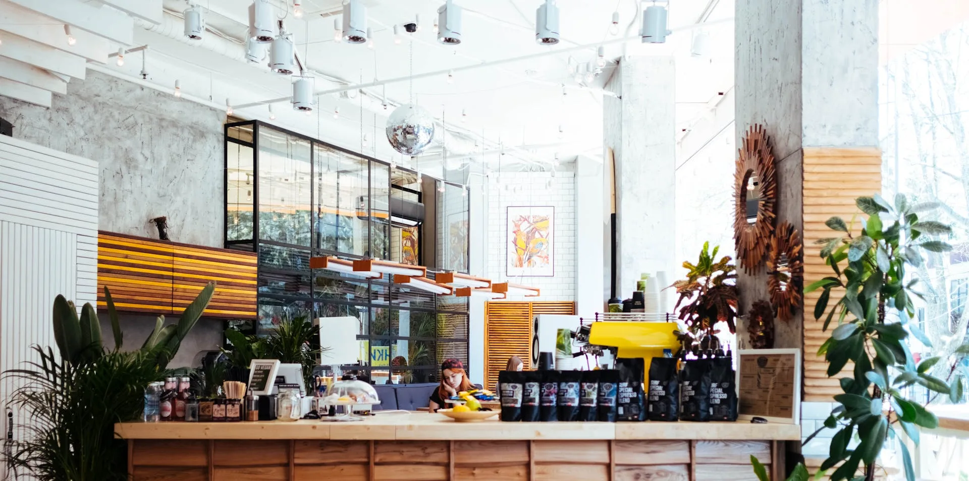 Cozy cafe interior — gift-worthy coffee experience